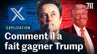 Comment Elon Musk a dopé la campagne de Trump [upl. by Nyliret]