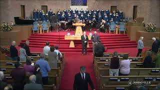 Nashville First Baptist Church  Sanctuary Service [upl. by Araminta]