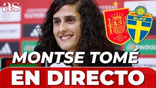 EN DIRECTO  MONTSE TOMÉ y LAIA ALEXANDRI en RUEDA DE PRENSA  ESPAÑA  SUECIA [upl. by Bodrogi103]