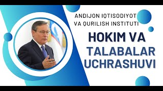 Hokim va yoshlar uchrashuvi [upl. by Corey]