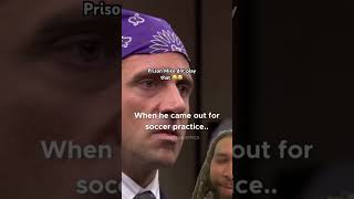 Prison Mike blooper 😂😂🔥 theoffice comedy funny [upl. by Elleinahc]