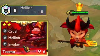 3 Star Teemo ⭐⭐⭐ ft 8 Hellion   TFT SET 55 [upl. by Pasquale853]