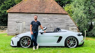 Porsche 718 GT4 amp 718 Spyder EVERYTHING You Want To Know 2019 Goodwood FoS  Carfection [upl. by Armilda]