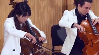 Popper Elfentanz Op 39 Music from Meadowmount performed by The Galvin Cello Quartet [upl. by Fotinas]