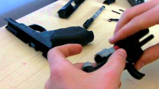 How to field strip the Taurus Pt 24 7 Airsoft Pistol [upl. by Acnayb652]