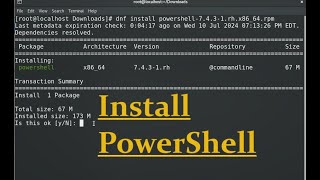 How to install Powershell on Oracle Linux [upl. by Cristina]