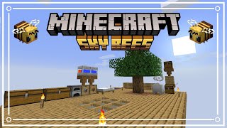 Minecraft SkyBees Ep1  Cobblestone e Dirt Generator [upl. by Virgilia7]