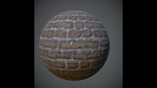 Brick Wall Texture in Adobe Substance Sampler [upl. by Nobie400]