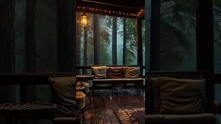 Fireplace And Rain Sound Help Relax Deep Sleep rainambience thundersounds fireplacesounds [upl. by Bores]