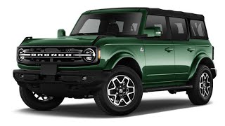 2024 Ford Bronco Interior Exterior ReviewsFord Bronco 2024Upcoming Cars 2024 [upl. by Aisat]