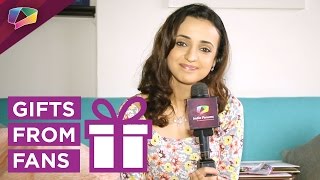 Sanaya Irani receives gifts from her fans Part 3 [upl. by Pickens416]