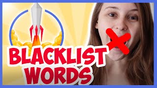 StreamElements Blacklist Words [upl. by Walling]