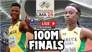 100M FINALS LIVE World U20 Championship Lima Peru Watch Party [upl. by Sirred184]