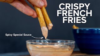 how to make Crispy French Fries at home [upl. by Paterson]