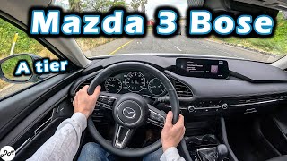 2024 Mazda 3 Sedan – Bose 12speaker Sound System Review [upl. by Enelrahs]