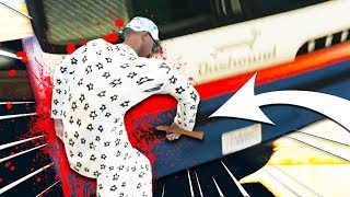 YOUTUBERZY vs OGROMNE AUTOBUSY  GTA 5 Best Moments [upl. by Derick]