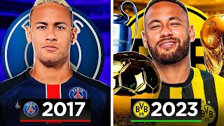 RECONSTRUI A CARREIRA DO NEYMAR EAFC 24 [upl. by Yim]