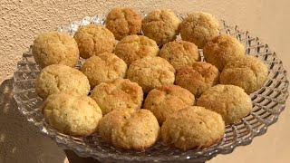 Bolinhas  Coconut cookies  Christmas sweets  Christmas kuswar  Goan traditional sweets [upl. by Retxab757]