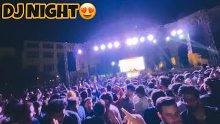 Dj Night In Chitkara University 😍  Vlog91  Chitkara University Rajpura [upl. by Erdnassak]