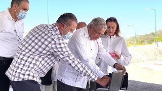 Inauguración de la Planta Potabilizadora Miravalles y Acueducto Picachos desde Mazatlán Sinaloa [upl. by Reaht445]