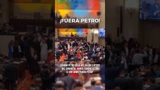 “Fuera Petroquot en el salón elíptico del Congreso 20Julio Colombia [upl. by Nabla590]