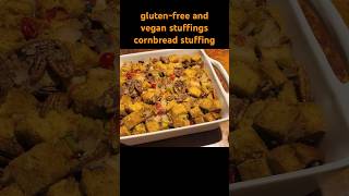 The Tale of Two Thanksgiving Stuffings Gluten Free and Vegan [upl. by Hemetaf]