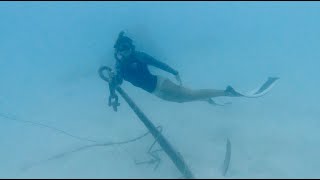 Freediving to Make Our Own Mooring [upl. by Argyle]