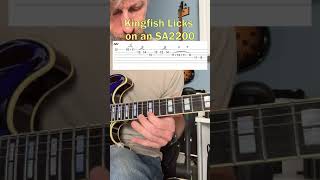 Kingfish Blues Licks w TAB [upl. by Melantha405]