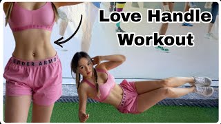 love handle workout fitness temple gym gym fitness GuruMannFitness [upl. by Akemad]