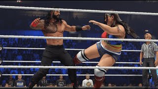 Live WWE Match  Roman Reigns Vs Nikki Bella  WWE Smackdown Fight 148 [upl. by Neuberger35]