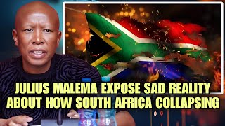 Julius Malema Expose Sad Reality About How South Africa Is COLLAPSING [upl. by Ellerihs]