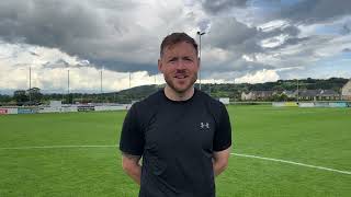 INTERVIEW  Alex Harrison  Longridge Town FC 0  2 FC Isle of Man [upl. by Adelia]