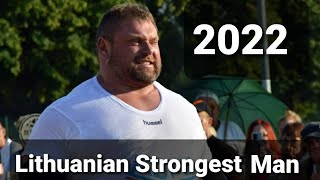 Lithuanian Strongest Man 2022 [upl. by Monagan]