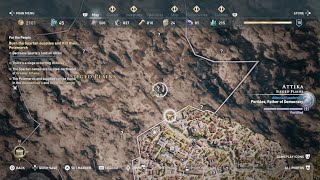 Assassins Creed Odyssey Spartan Camps In Greater Athens Location [upl. by Naiviv826]