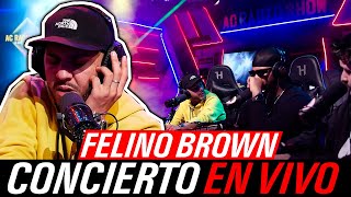 FELINO BROWN Concierto En Vivo en AC RADIO SHOW [upl. by Monk]