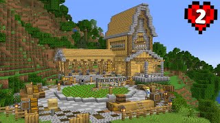 Jai Crée une FERME à BOIS AUTOMATIQUE  Minecraft Create Hardcore 2 [upl. by Finkelstein]