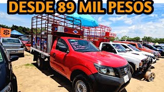 Nissanes d21 np300 estaquitas redilas ganadera desde 89 mil pesos En el tianguis de autos oaxaca [upl. by Eldon]