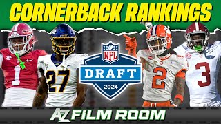 Ranking Every CB in the 2024 NFL Draft Class [upl. by Lauryn937]