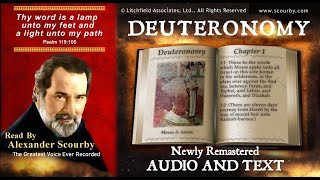 5  Book of Deuteronomy  Read by Alexander Scourby  AUDIO amp TEXT  FREE on YouTube  GOD IS LOVE [upl. by Ikik586]