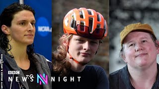 Should trans athletes compete in female categories  BBC Newsnight [upl. by Atrebla922]