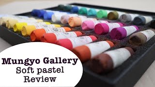 Mungyo Gallery Handmade Soft Pastel Review  Affordable artist quality soft pastels [upl. by Piks168]