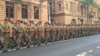 20161029 Freedom of Entry to the City of Brisbane Parade [upl. by Uaeb]