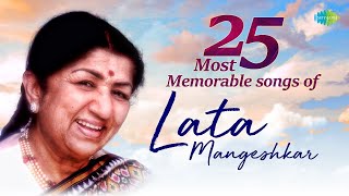 Lata Mangeshkars 25 Most Memorable Songs  Lag Ja Gale  Ajib Dastan  Tune O Rangeele [upl. by Gwyn878]