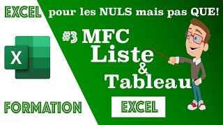 3 MFC liste amp tableau [upl. by Anaoj225]