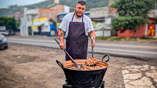 CARNITAS MICHOACANAS  El secreto esta en el fuego Así las prepara Roy a las BRAZAS [upl. by Debbi]