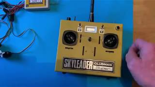 My Fully Restored Skyleader Clubman Radio Control System [upl. by Eelah579]