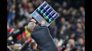 Jose Mourinhos reaction to Fellainis goal [upl. by Wilhelmine]