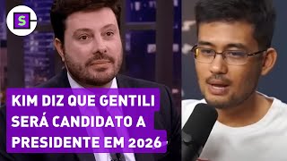 Danilo Gentili será candidato do MBL a presidente em 2026 diz Kim Kataguiri no Flow [upl. by Banks]