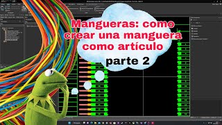 Mangueras parte 2 ¿como crear una manguera como artículo  eplan 2022 [upl. by Arres]