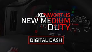 Kenworth Driver Academy Medium Duty – Digital Dash [upl. by Oterol]